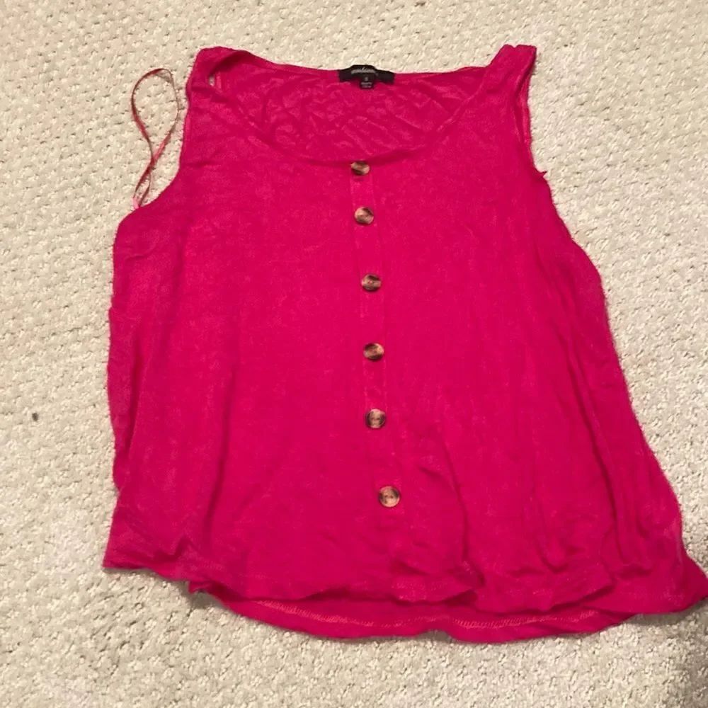 Hot pink tank